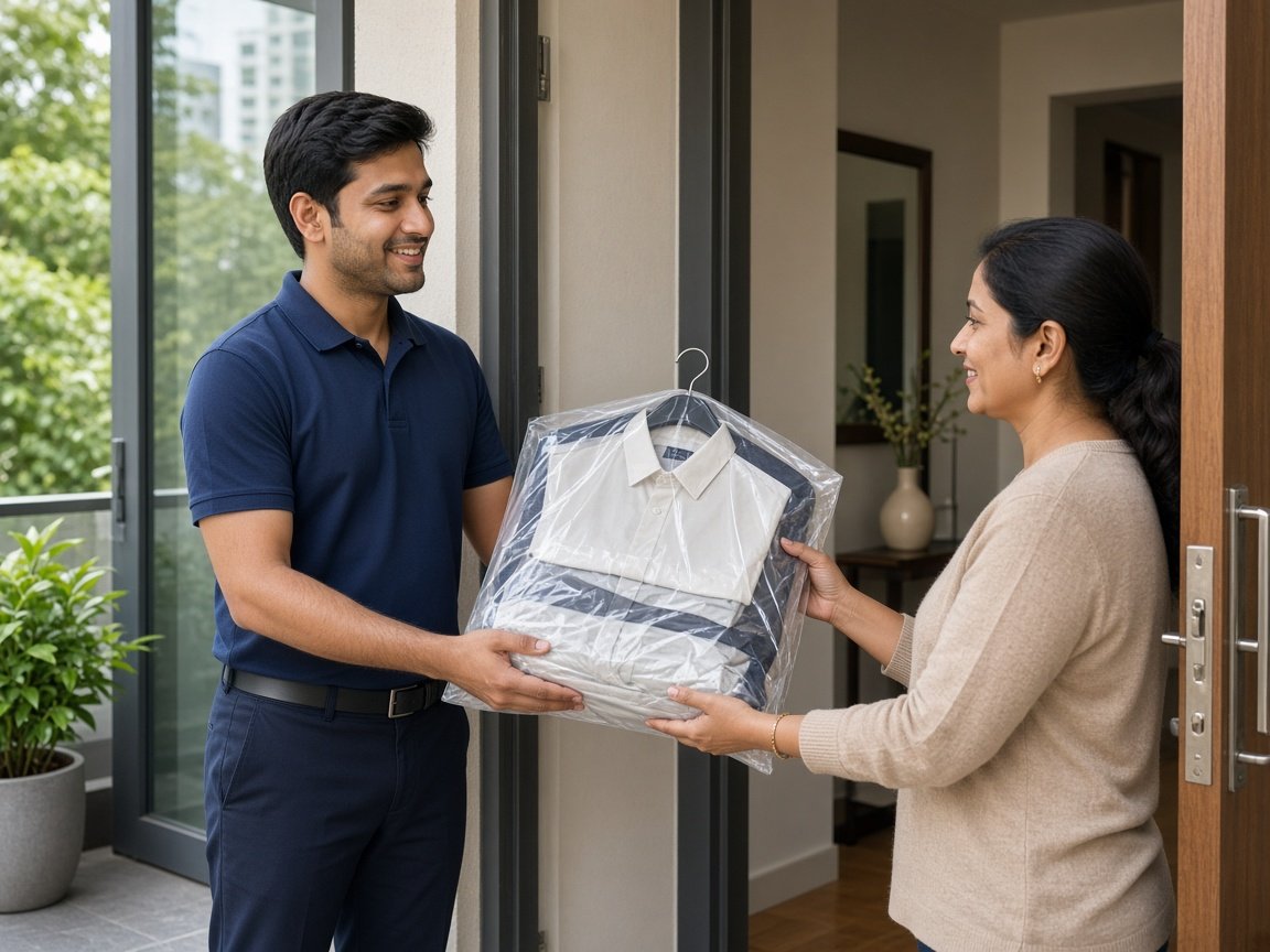 Premium Dry Cleaners free pickup and delivery in Gurgaon